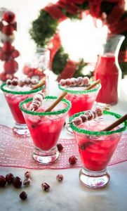 Holiday cocktail