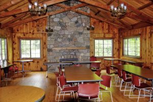 Upper floor interior Spruce Lodge